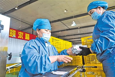 <p>　　农村妇女在工业园区实现稳定就业。</p>