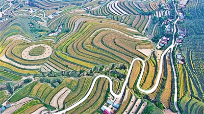     路通物畅。