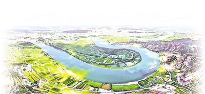 位于陕西省榆林市府谷县的“黄河入陕第一湾”。<br/>　　陕西日报记者 李旭佳 摄